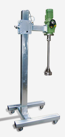 Rühr- und Mischturbinen für Flüssigkeiten