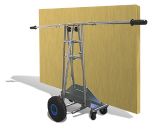 Plattenschwenkwagen Anwendungsbeispiel